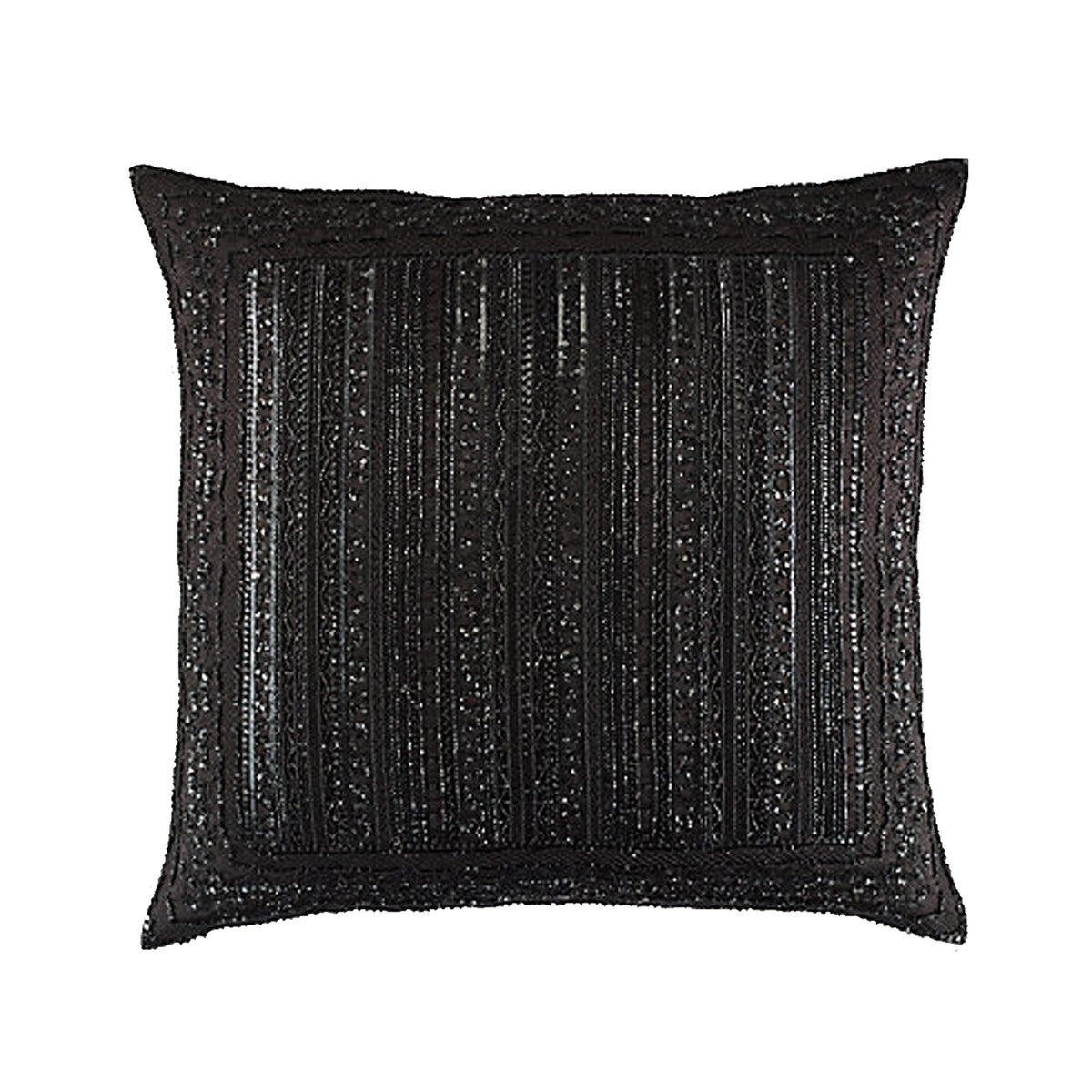 GREAT BASIN THROW PILLOW, BLACK DMHOME